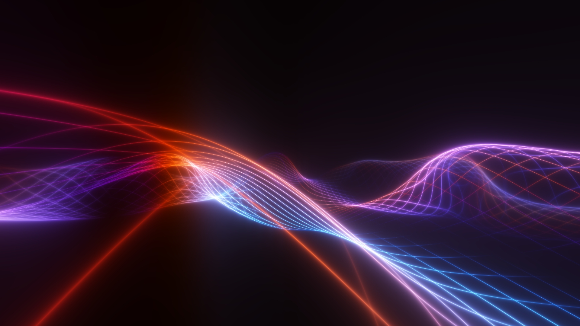 Glowing Mountain Lines (Freebie!) Effect Demo